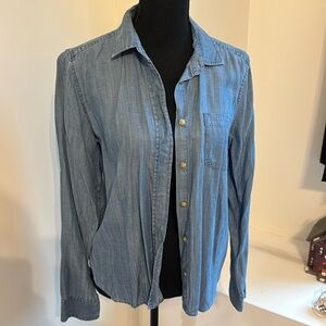 American eagle denim top